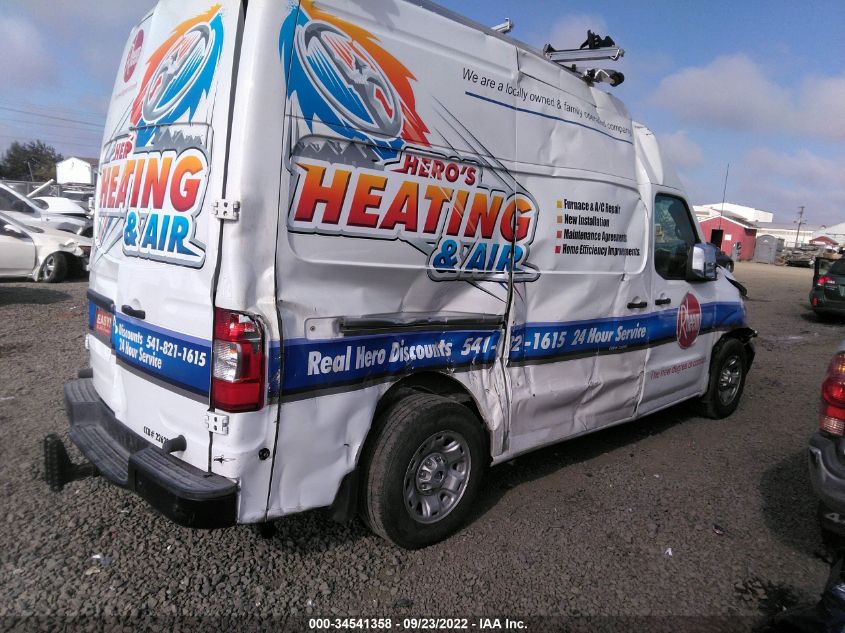 2021 NISSAN NV CARGO SV VIN: 1N6AF0LY7MN810266