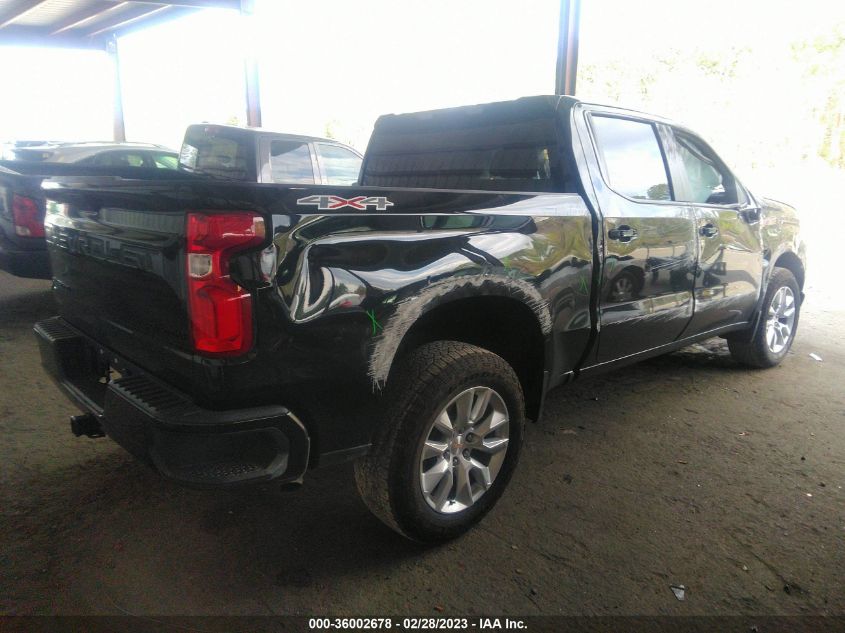 2022 CHEVROLET SILVERADO 1500 LTD CUSTOM VIN: 1GCPYBEK1NZ228752
