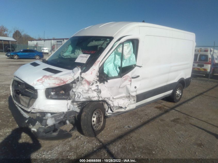 2020 FORD TRANSIT CARGO VAN VIN: 1FTBR2CG6LKB79236