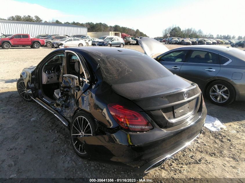2021 MERCEDES-BENZ C-CLASS C 300 VIN: W1KWF8DBXMR645734