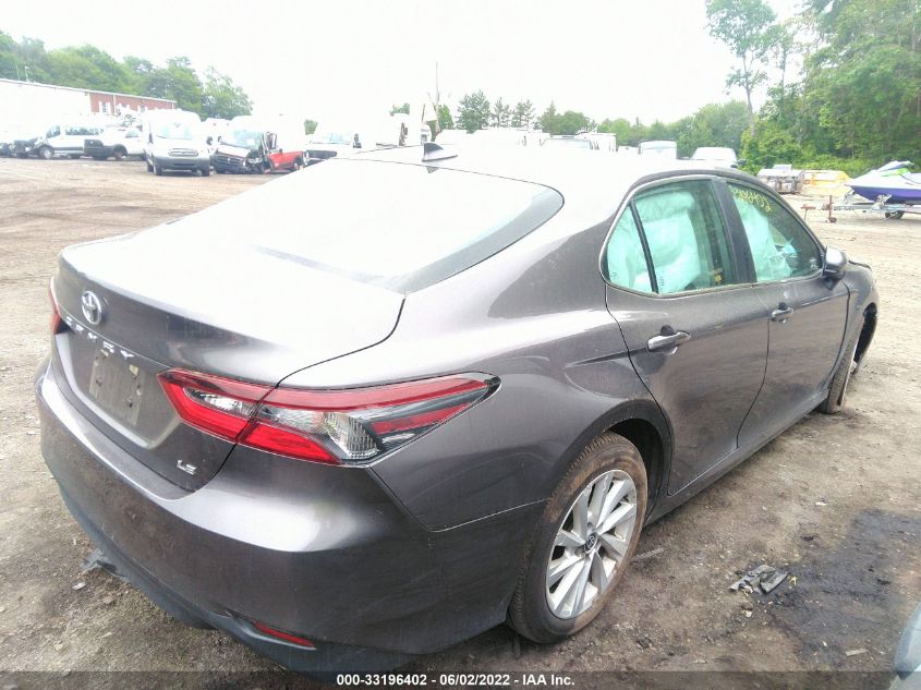2022 TOYOTA CAMRY LE VIN: 4T1C11AK4NU648906