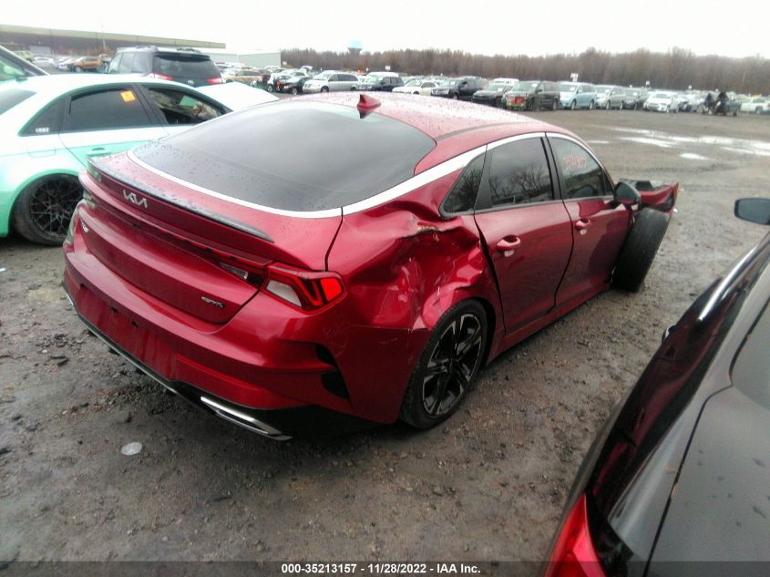 2022 KIA K5 GT-LINE VIN: 5XXG64J21NG121999