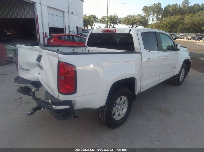 2020 CHEVROLET COLORADO 2WD WORK TRUCK VIN: 1GCGSBEA5L1112409