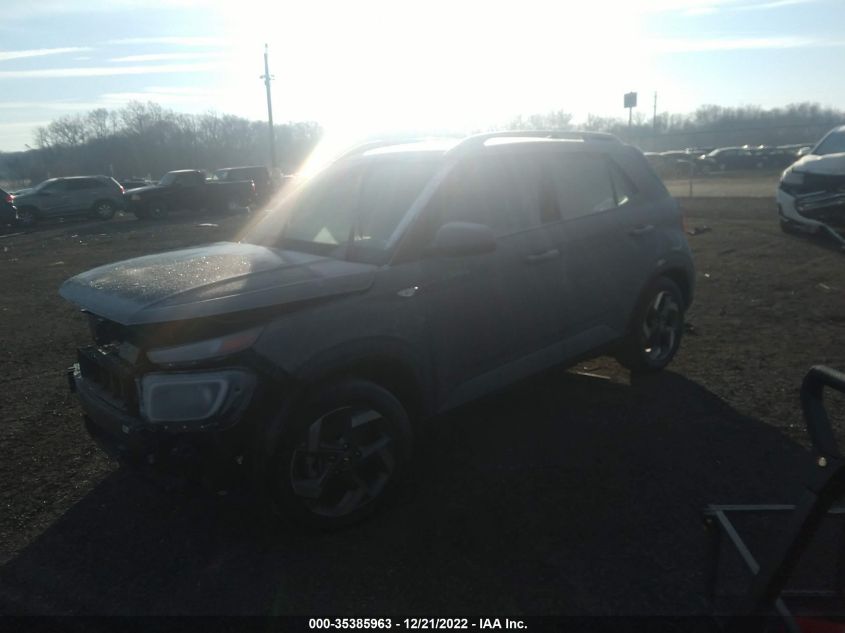 2021 HYUNDAI VENUE SEL VIN: KMHRC8A38MU115641