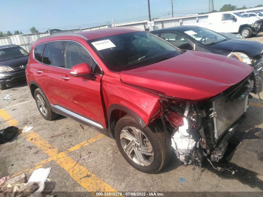 2021 HYUNDAI SANTA FE SEL VIN: 5NMS64AJ5MH364099