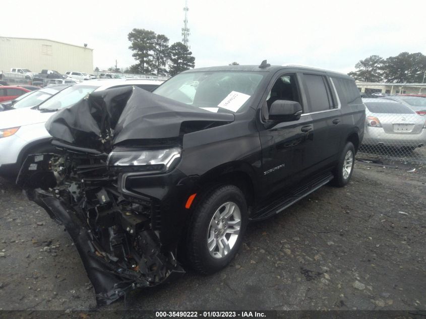 2022 CHEVROLET SUBURBAN LT VIN: 1GNSCCKDXNR214215