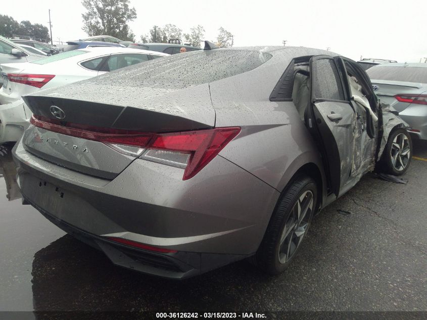 2023 HYUNDAI ELANTRA SEL VIN: KMHLS4AG5PU402136