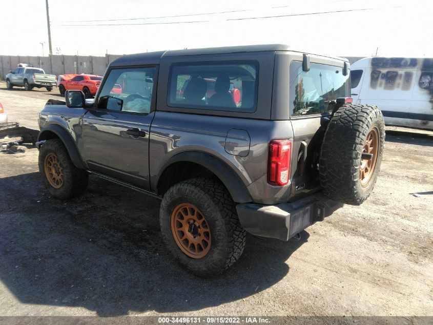 2021 FORD BRONCO BASE VIN: 1FMDE5AH7MLA73144