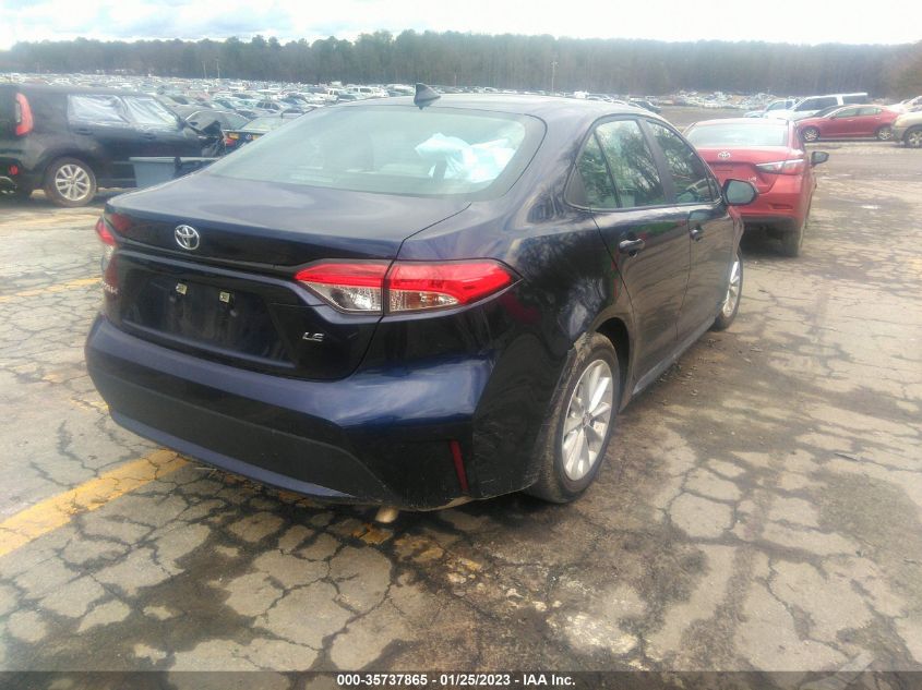 2022 TOYOTA COROLLA LE VIN: 5YFHPMAE2NP288679