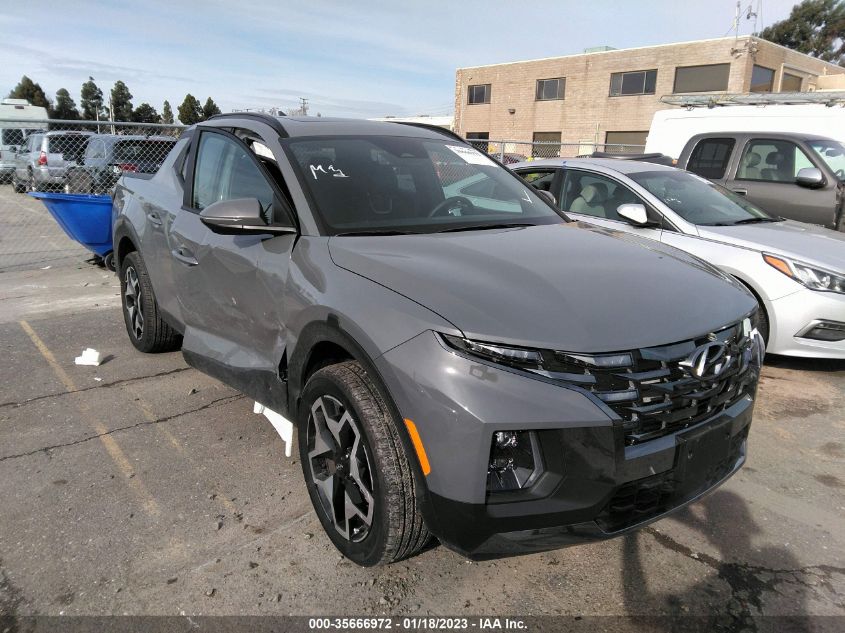 2022 HYUNDAI SANTA CRUZ LIMITED VIN: 5NTJEDAF1NH030782
