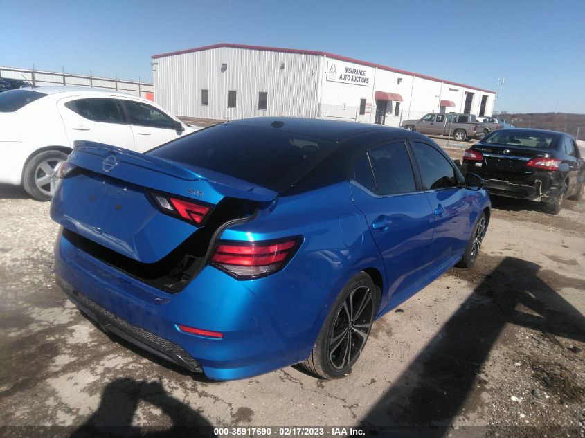 2022 NISSAN SENTRA SR VIN: 3N1AB8DV8NY318340