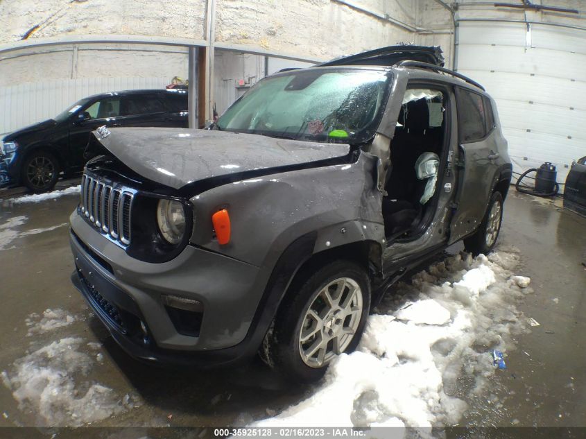 2022 JEEP RENEGADE LATITUDE VIN: ZACNJDB15NPN77220