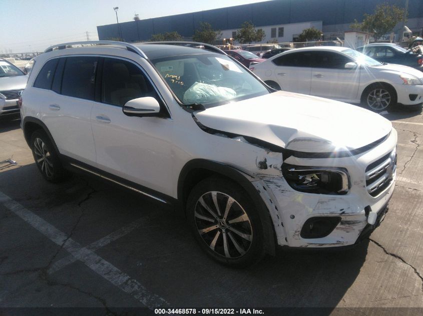 2021 MERCEDES-BENZ GLB GLB 250 VIN: W1N4M4HB0MW130309