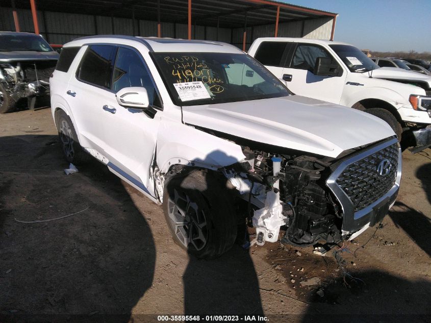 2021 HYUNDAI PALISADE CALLIGRAPHY VIN: KM8R74HE2MU255186