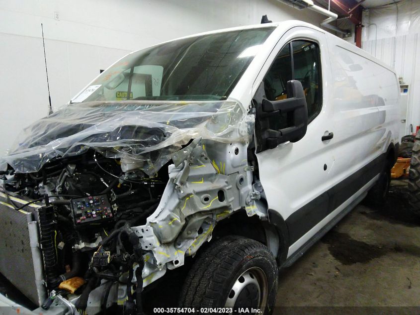 2021 FORD TRANSIT CARGO VAN VIN: 1FTBR1Y80MKA76455