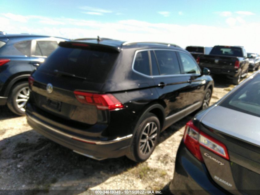 2021 VOLKSWAGEN TIGUAN SE/SE R-LINE BLACK/SEL VIN: 3VV3B7AX1MM119773