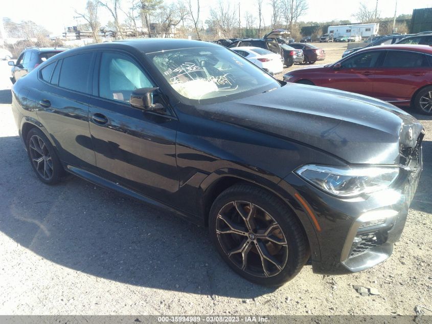 2022 BMW X6 M50I VIN: 5UXCY8C07N9J39723