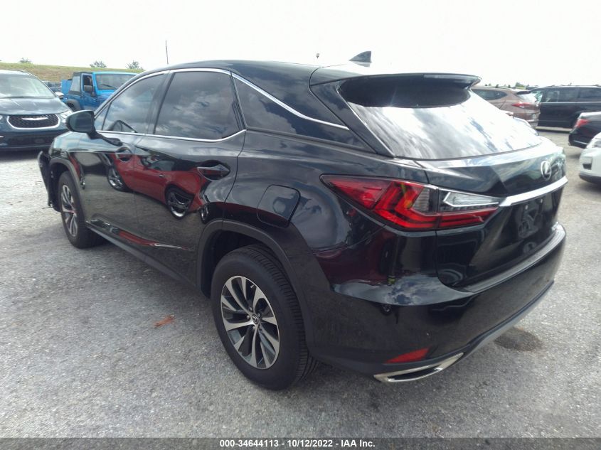 2021 LEXUS RX VIN: 2T2AZMAA2MC196278