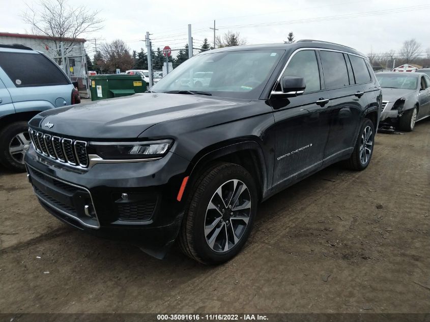 2021 JEEP GRAND CHEROKEE L OVERLAND VIN: 1C4RJKDT9M8167677