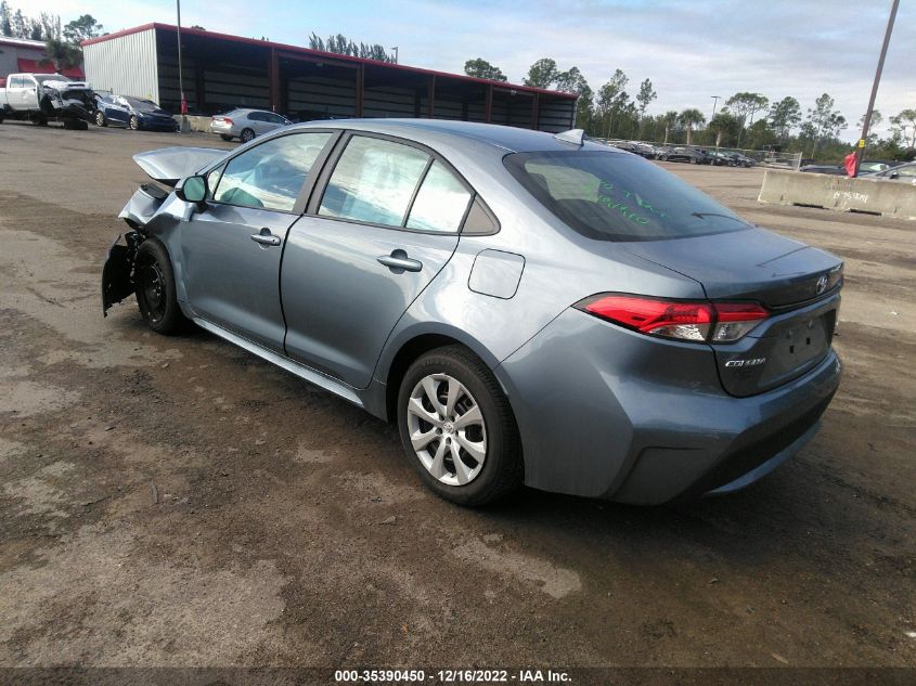 2022 TOYOTA COROLLA LE VIN: 5YFEPMAE2NP371659