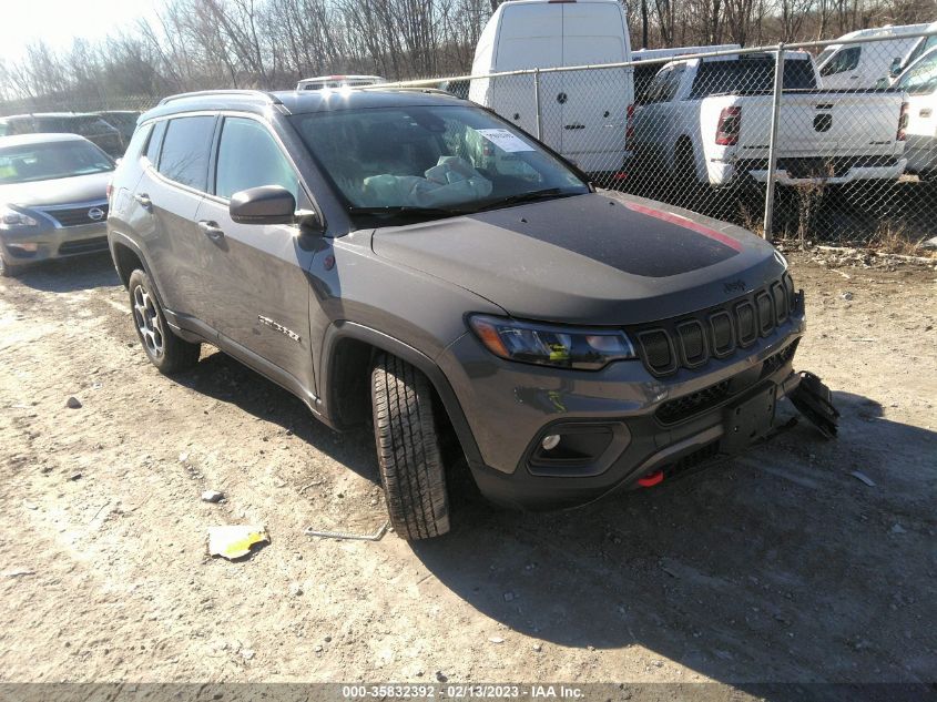 2022 JEEP COMPASS TRAILHAWK VIN: 3C4NJDDB0NT121790