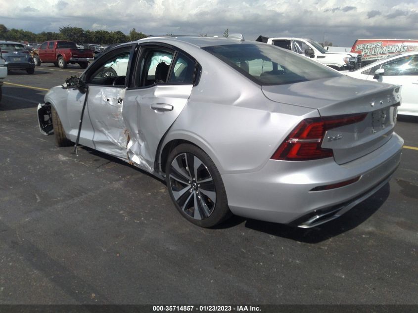 2022 VOLVO S60 MOMENTUM/INSCRIPTION VIN: 7JRL12FZ2NG177659