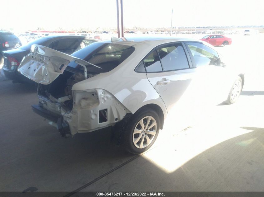 2020 TOYOTA COROLLA LE VIN: 5YFEPRAEXLP103324