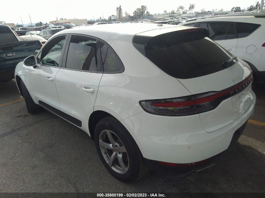 2021 PORSCHE MACAN VIN: WP1AA2A5XMLB17062