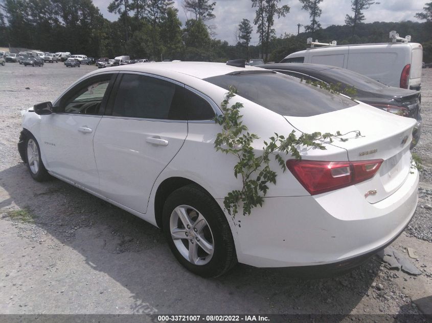 2021 CHEVROLET MALIBU LS VIN: 1G1ZB5STXMF002792