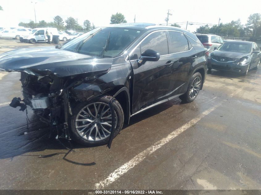 2021 LEXUS RX RX 350 F SPORT HANDLING VIN: 2T2YZMDA9MC300484