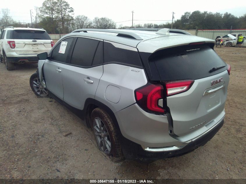2022 GMC TERRAIN SLT VIN: 3GKALPEV6NL114043