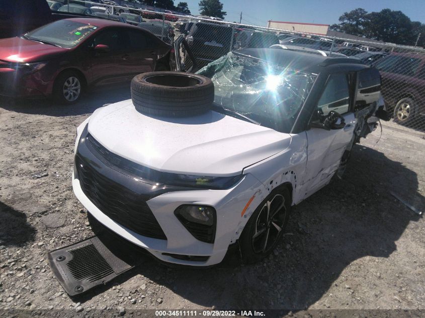 2022 CHEVROLET TRAILBLAZER VIN: KL79MTSL6PB000780