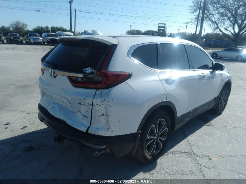 2022 HONDA CR-V HYBRID EX-L VIN: 5J6RT6H89NL021960
