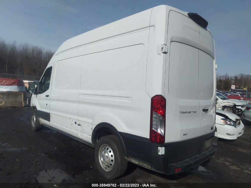 2022 FORD TRANSIT CARGO VAN VIN: 1FTBR2X8XNKA70218