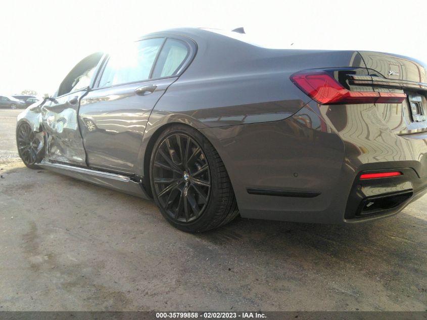 2022 BMW 7 SERIES 750I XDRIVE VIN: WBA7U2C05NCK72878