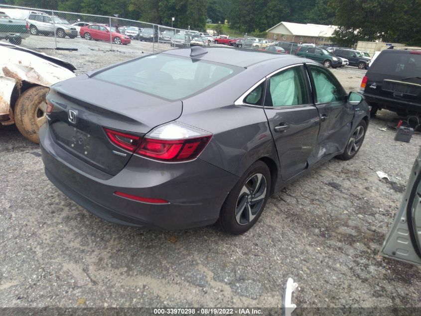 2021 HONDA INSIGHT EX VIN: 19XZE4F53ME011168