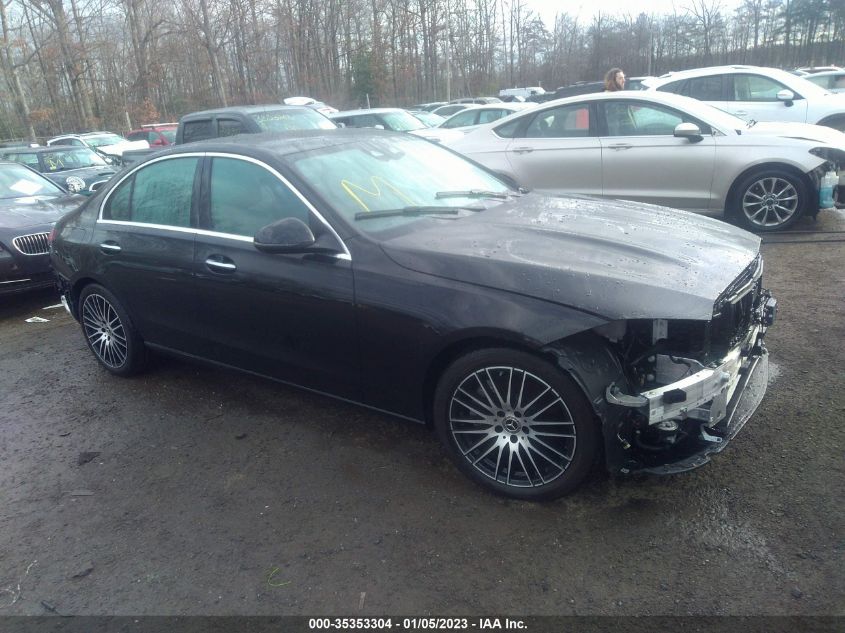 2022 MERCEDES-BENZ C-CLASS C 300 VIN: W1KAF4HB8NR055014