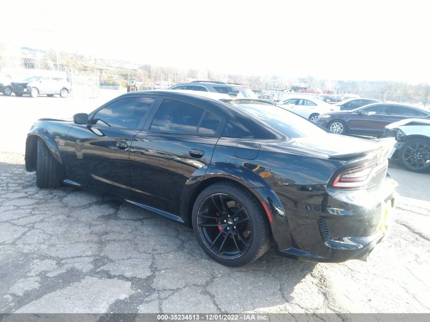2021 DODGE CHARGER SCAT PACK WIDEBODY VIN: 2C3CDXGJ6MH640826