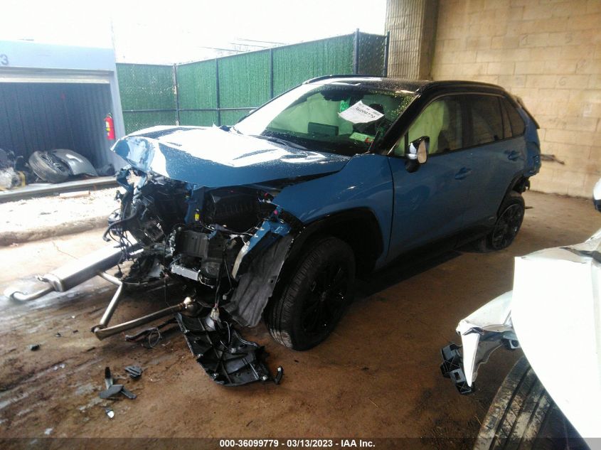 2023 TOYOTA RAV4 HYBRID XSE VIN: JTME6RFV4PD538215