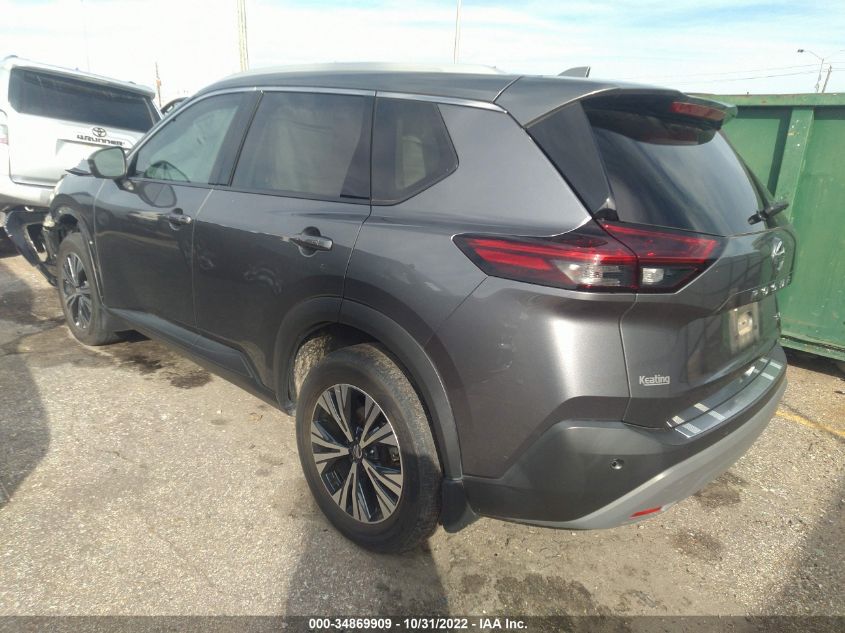 2021 NISSAN ROGUE SV VIN: 5N1AT3BA2MC738160