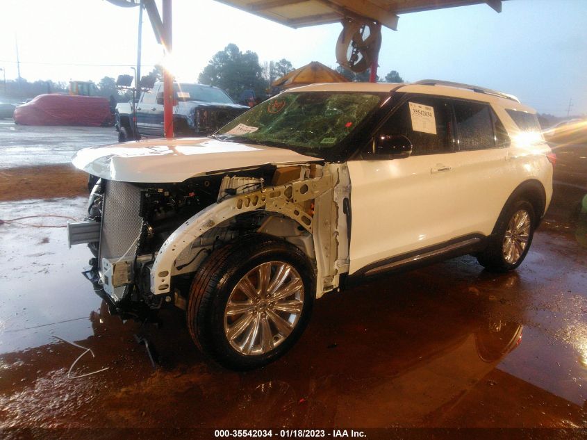 2021 FORD EXPLORER LIMITED VIN: 1FMSK7FH3MGB23812