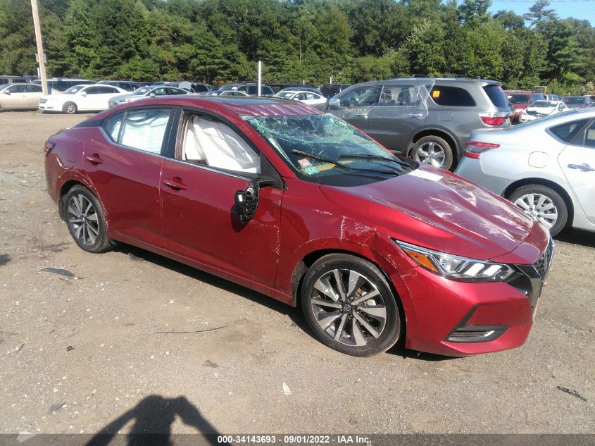 2021 NISSAN SENTRA SV VIN: 3N1AB8CV4MY237237