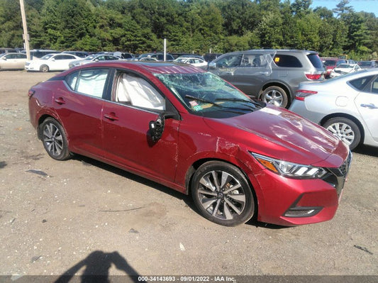 2021 NISSAN SENTRA SV VIN: 3N1AB8CV4MY237237