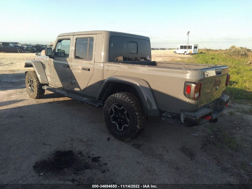 2021 JEEP GLADIATOR RUBICON VIN: 1C6JJTBG4ML615546