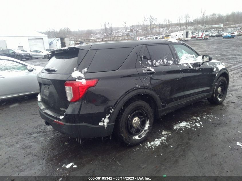 2022 FORD POLICE INTERCEPTOR VIN: 1FM5K8AB6NGB46119
