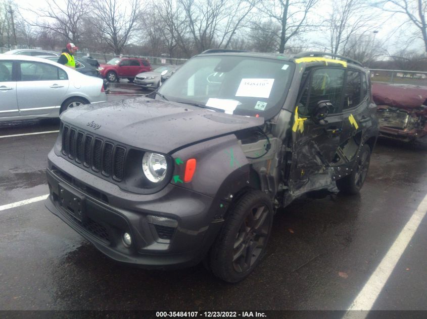 2021 JEEP RENEGADE 80TH ANNIVERSARY VIN: ZACNJDBB8MPN34353