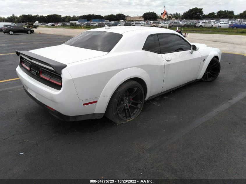2021 DODGE CHALLENGER SRT HELLCAT WIDEBODY VIN: 2C3CDZC91MH645777
