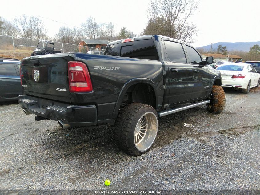 2021 RAM 1500 LARAMIE VIN: 1C6SRFJT7MN718087