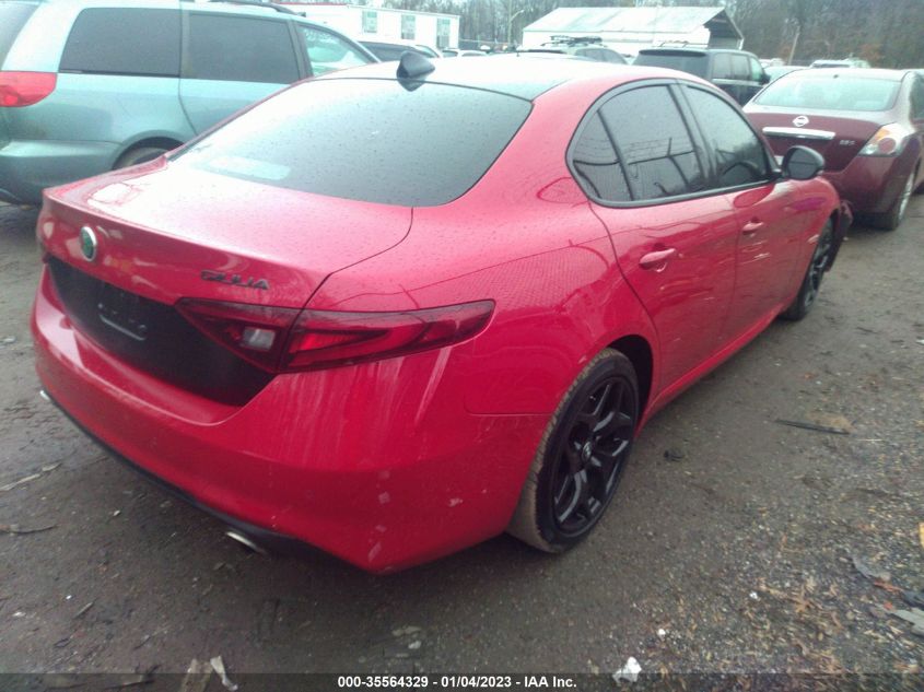 2021 ALFA ROMEO GIULIA VIN: ZARFAMAN2M7641260