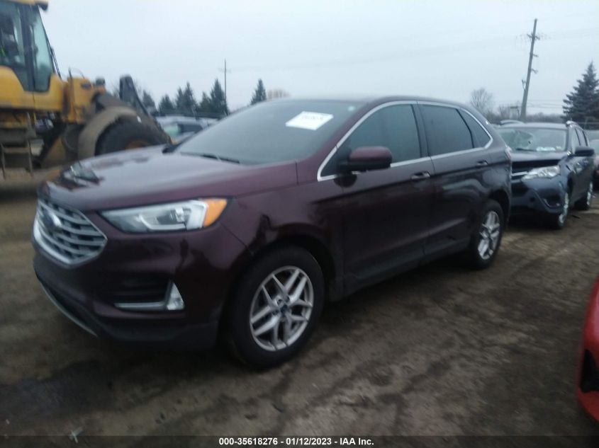 2021 FORD EDGE SEL/ST-LINE VIN: 2FMPK4J91MBA35885